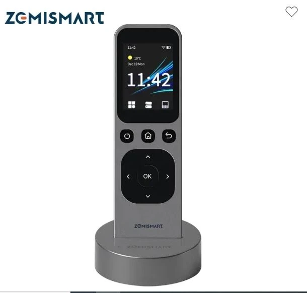 Zemismart Tuya WiFi Zigbee BLE IR Central Remote Control with HD Touch Screen