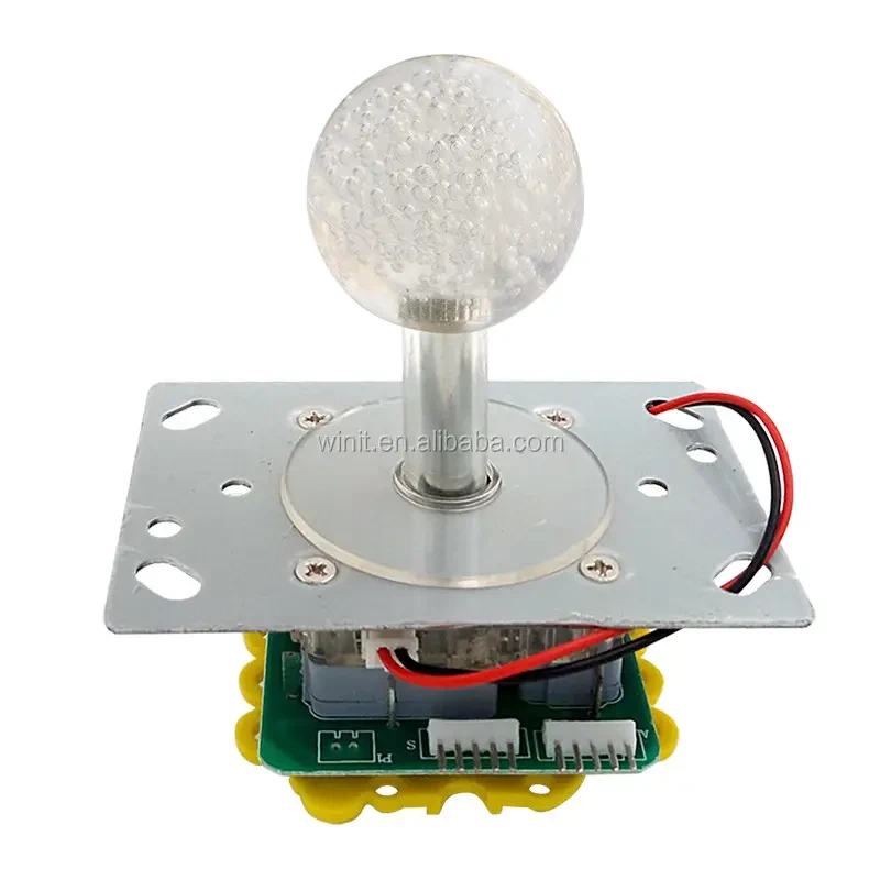 Joystick-Arcade Game Machine Parts LED Illuminated Crystal Ball Top