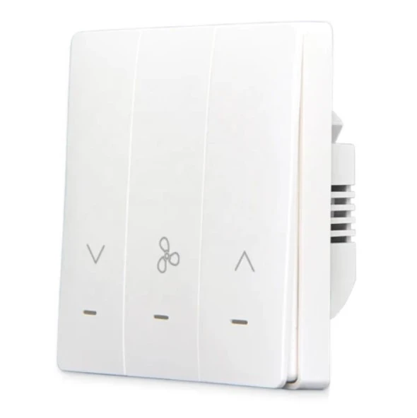 Zigbee Fan Machanical Switch White